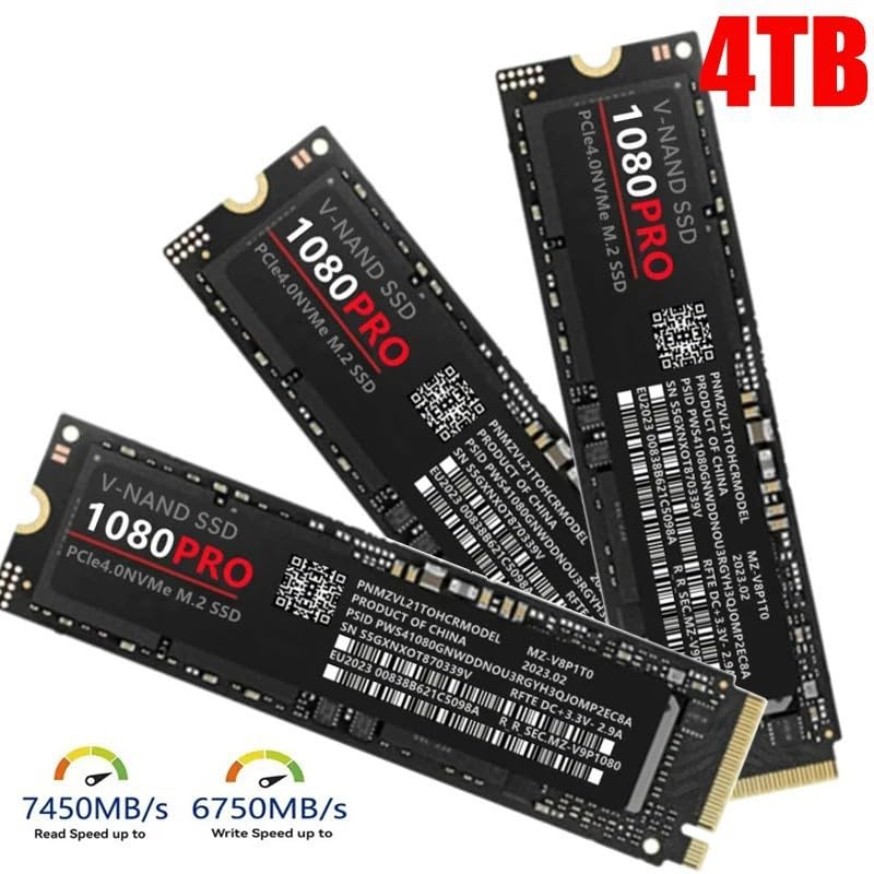 内蔵型SSD 1080 PRO PCIe NVMe 4.0 M.2 SSD 4TB Amazon.in: Buy uniqbuy 1080PRO 4TB M.2 2280 NVMe PCIe 4.0 SSD